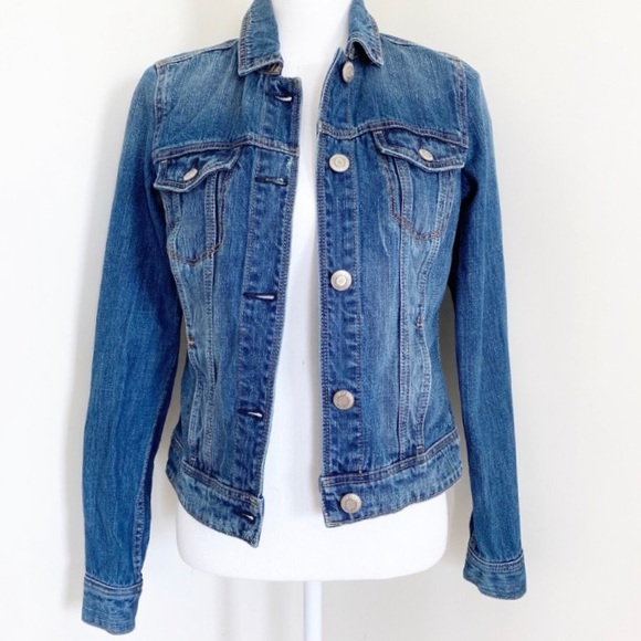American Eagle Outfitters Jackets & Blazers - American Eagle AE Classic Denim Jacket Medium Wash